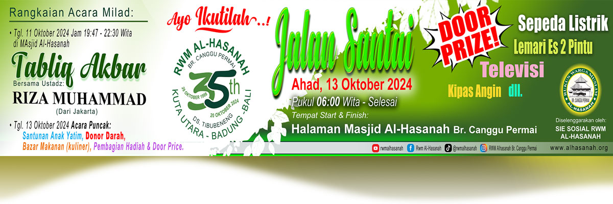 Milad RWM Al-Hasanah ke-35